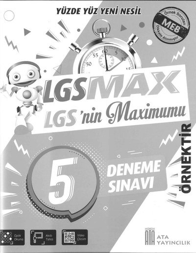 LGSMAX LGS'NİN MAXİMUMU 5 DENEME SINAVI