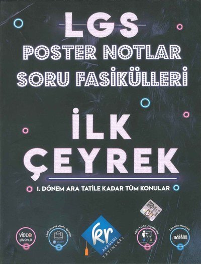 LGS POSTER NOTLAR SORU FASİKÜLLERİ İLK ÇEYREK