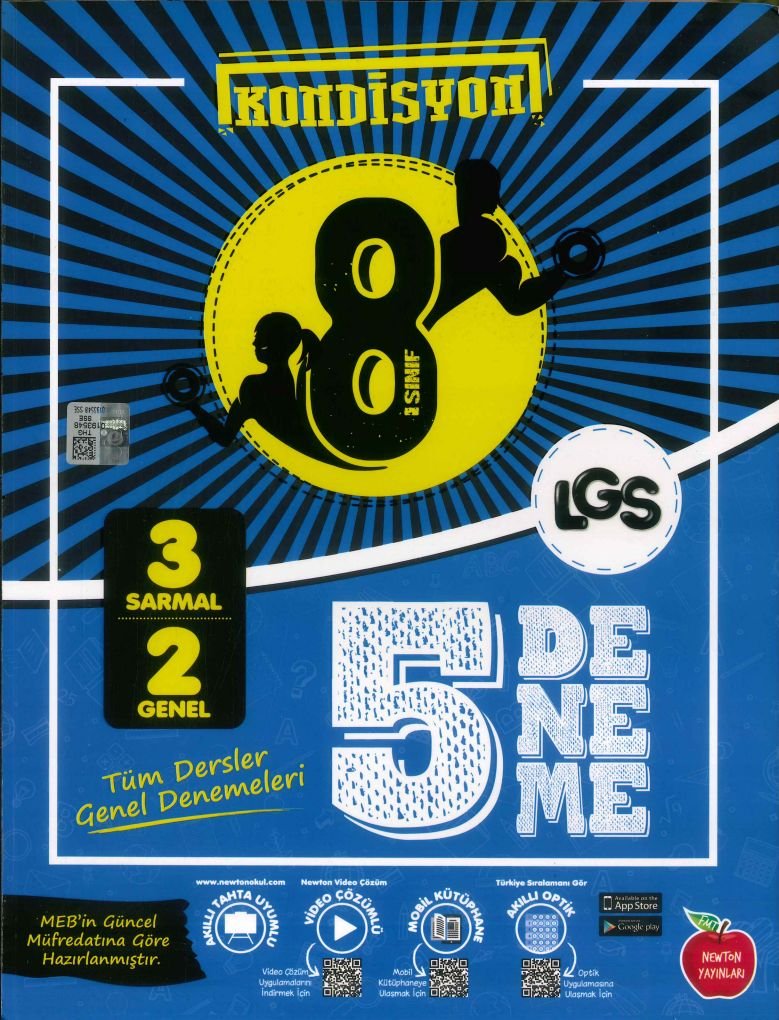 KONDİSYON 5 DENEME TÜM DERSLER GENEL DENEMELERİ