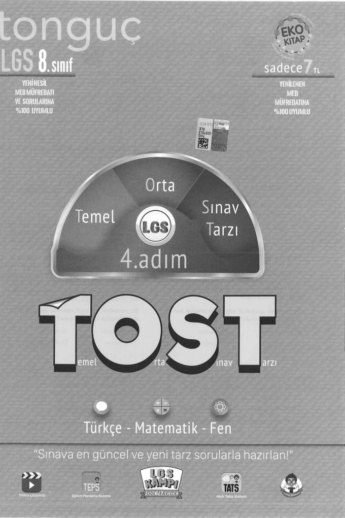 LGS TOST 4. ADIM TEMEL ORTA SINAV TARZI