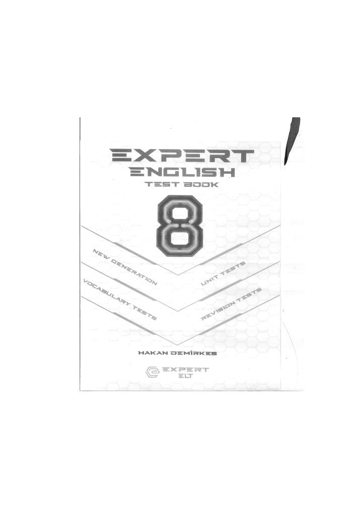 EXPERT ENGLISH TEST BOOK