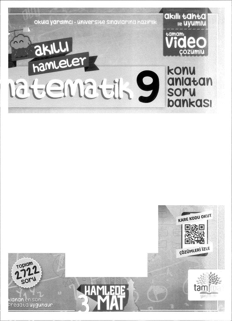 AKILLI HAMLELER MATEMATİK KONU ANLATAN SORU BANKASI