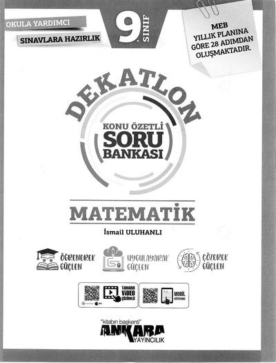 DEKATLON KONU ÖZETLİ SORU BANKASI MATEMATİK Fotokopi.SHOP - Öğrencilerin Marketi!