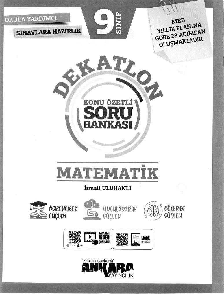 DEKATLON KONU ÖZETLİ SORU BANKASI MATEMATİK