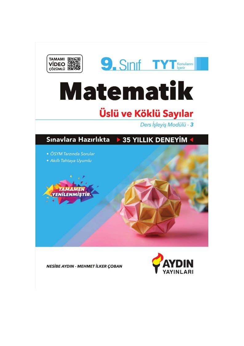 MATEMATİK ÜSLÜ VE KÖKLÜ SAYILAR TYT KONULARI