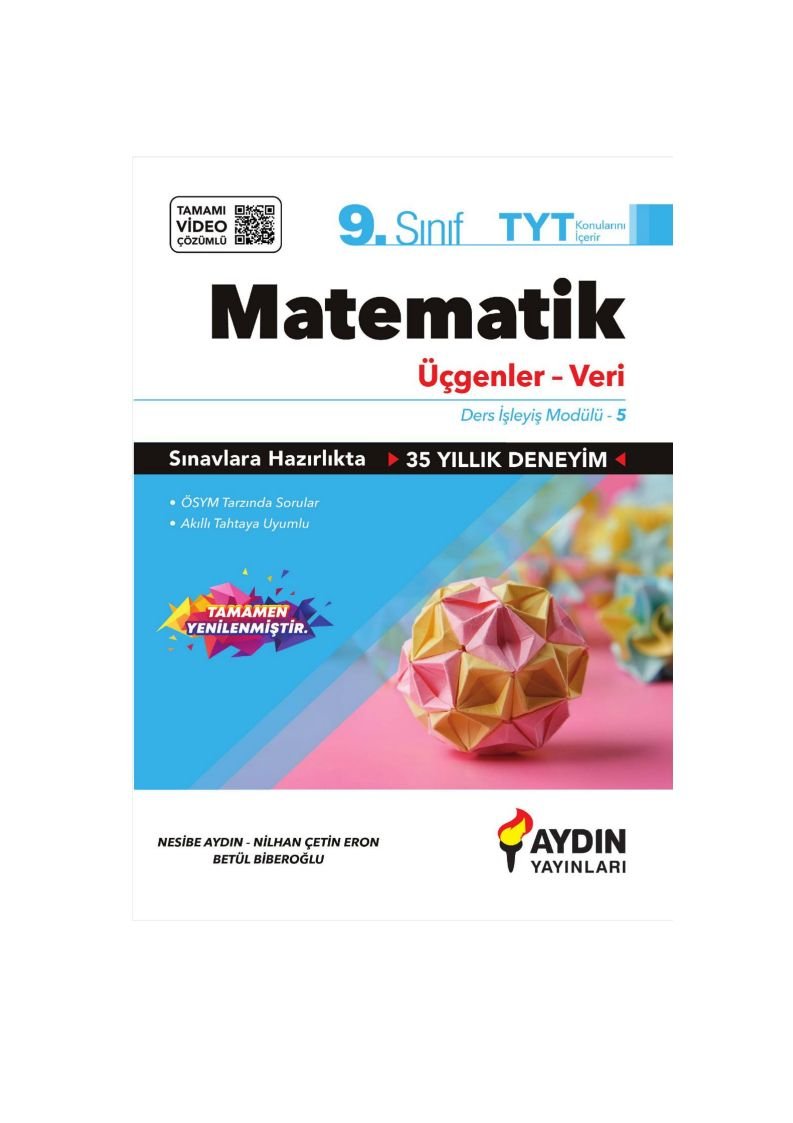 MATEMATİK ÜÇGENLER VERİ TYT KONULARI