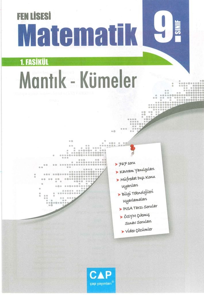 FEN LİSESİ MATEMATİK 1. FASİKÜL MANTIK - KÜMELER