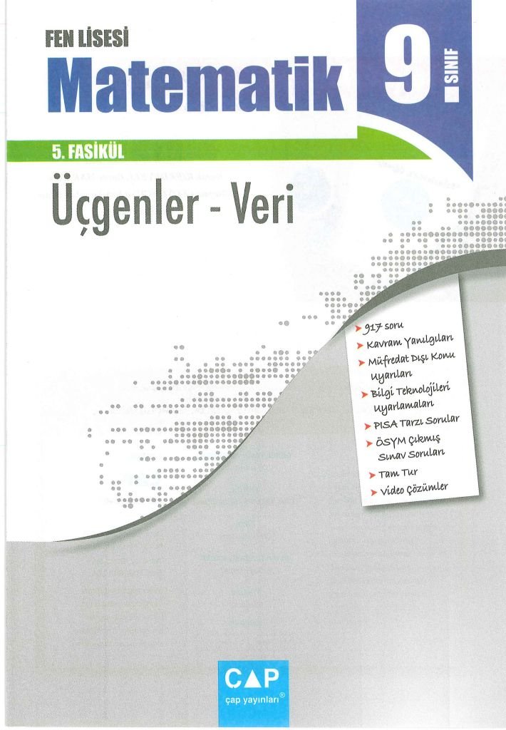FEN LİSESİ MATEMATİK 5. FASİKÜL ÜÇGENLER VERİ
