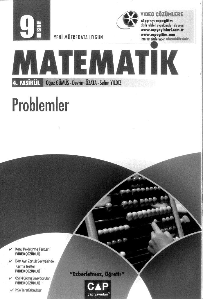 MATEMATİK 4. FASİKÜL PROBLEMLER