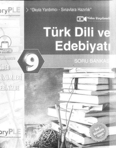 TÜRK DİLİ VE EDEBİYATI SORU BANKASI
