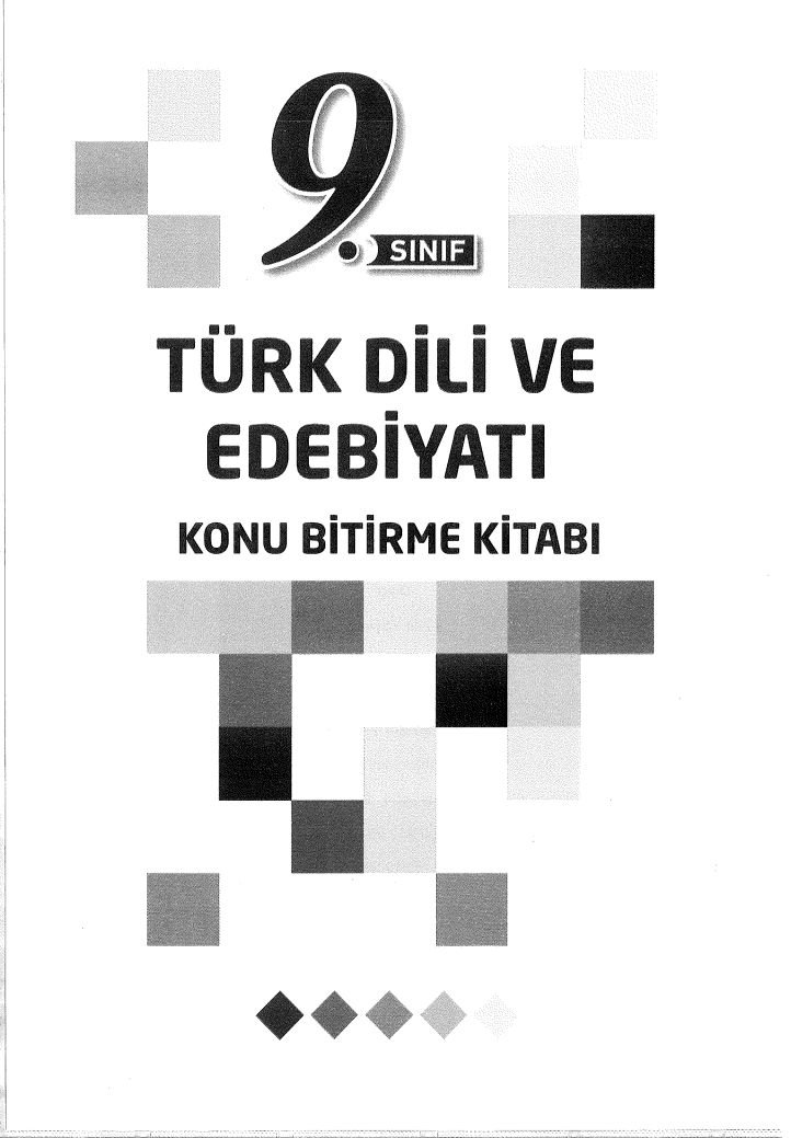 TÜRK DİLİ VE EDEBİYATI KONU BİTİRME KİTABI