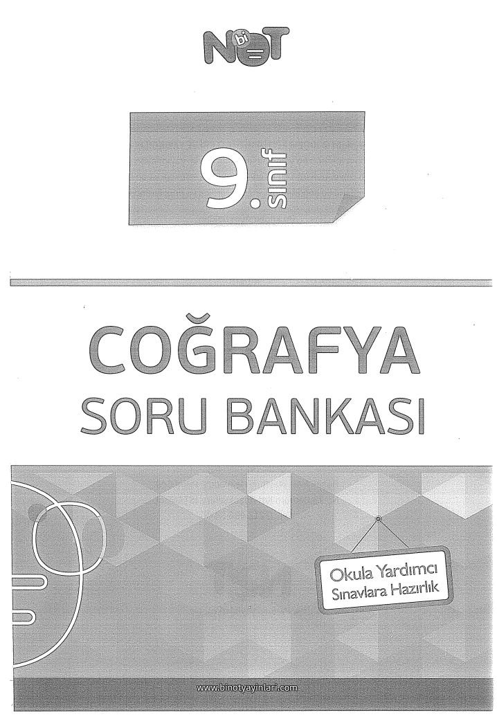 COĞRAFYA SORU BANKASI OKULA YARDIMCI