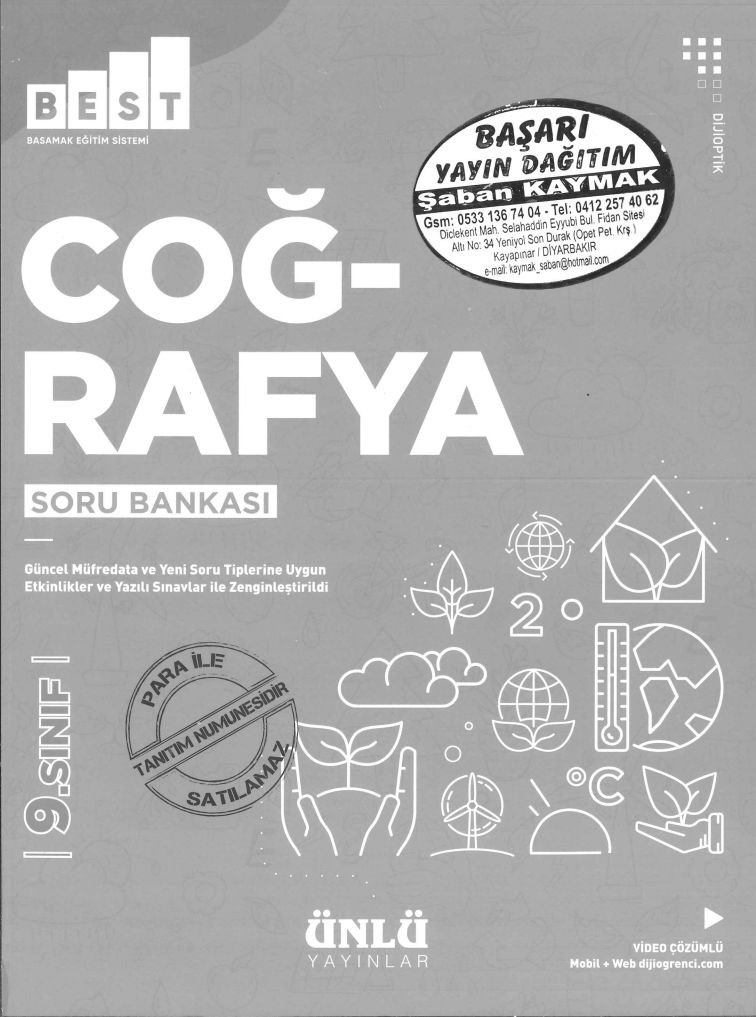 COĞRAFYA SORU BANKASI BEST
