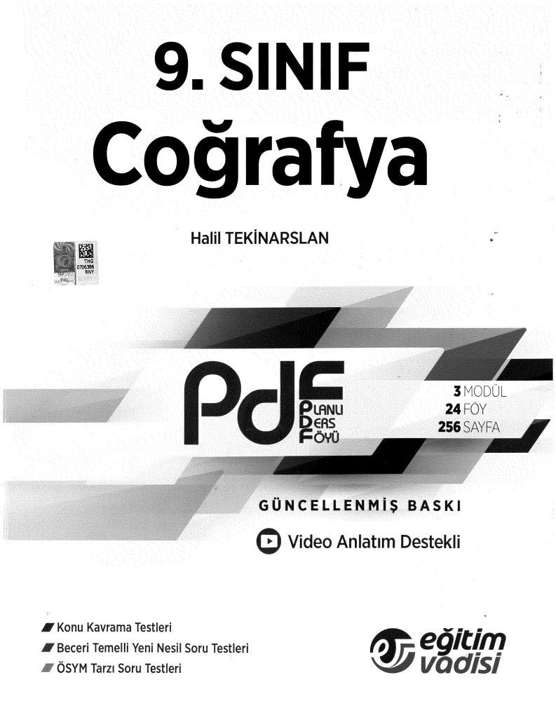 COĞRAFYA PLANLI DERS FÖYÜ