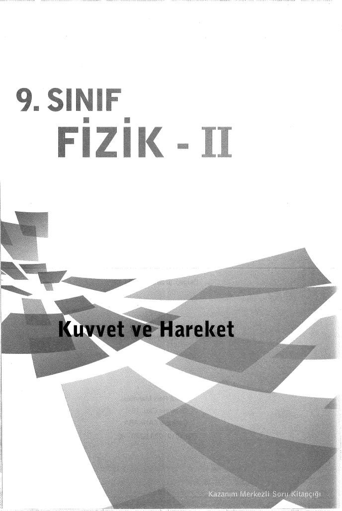 FİZİK 2 KUVVET VE HAREKET