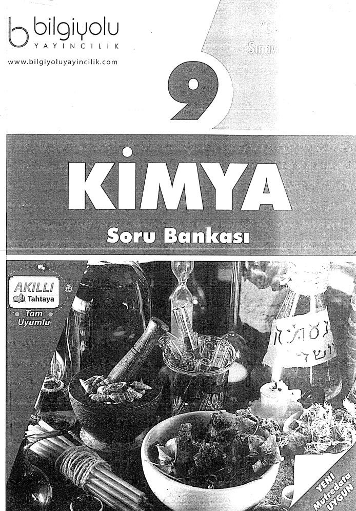 KİMYA SORU BANKASI