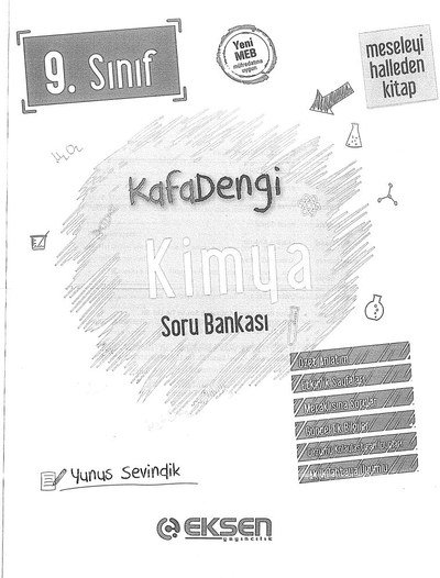 KAFADENGİ KİMYA SORU BANKASI Fotokopi.SHOP - Öğrencilerin Marketi!