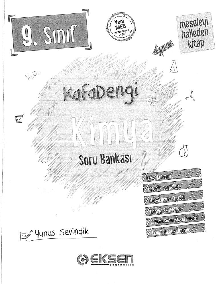 KAFADENGİ KİMYA SORU BANKASI