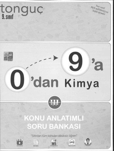 0'DAN 9'A KİMYA KONU ANLATIMLI SORU BANKASI