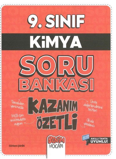 KİMYA SORU BANKASI KAZANIM ÖZETLİ Fotokopi.SHOP - Öğrencilerin Marketi!