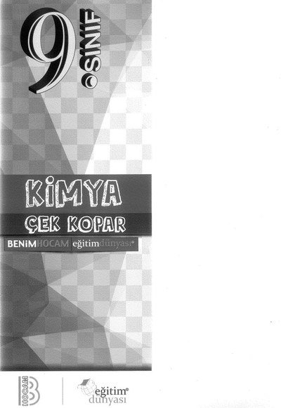 KİMYA ÇEK KOPAR EĞİTİM DÜNYASI Fotokopi.SHOP - Öğrencilerin Marketi!