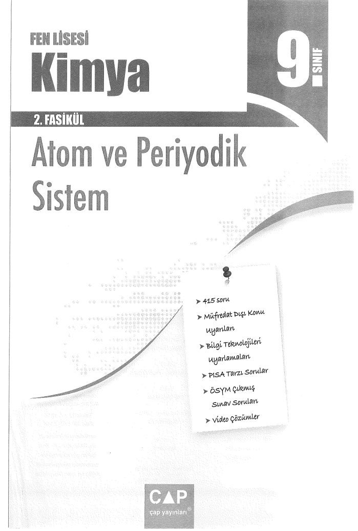 FEN LİSESİ 2. FASİKÜL ATOM VE PERİYODİK SİSTEM