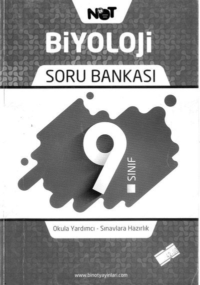 BİYOLOJİ SORU BANKASI Fotokopi.SHOP - Öğrencilerin Marketi!