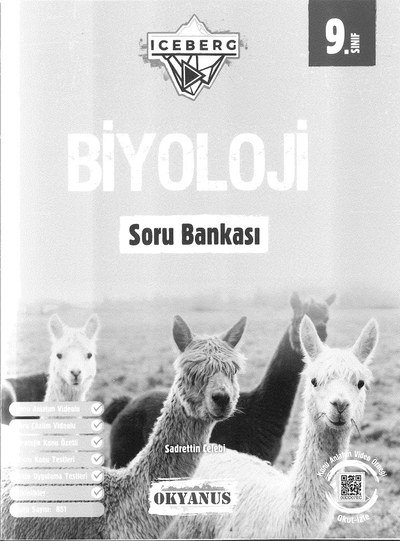 BİYOLOJİ SORU BANKASI ICEBERG Fotokopi.SHOP - Öğrencilerin Marketi!