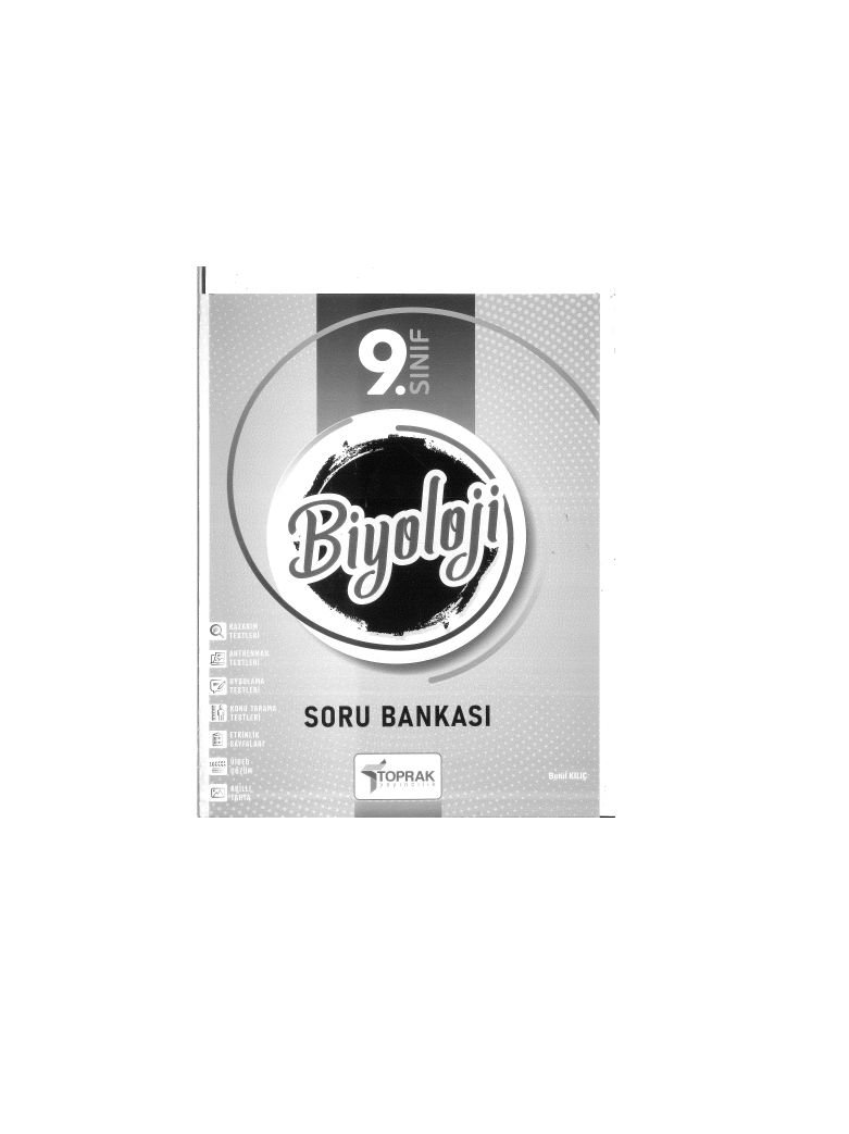 BİYOLOJİ SORU BANKASI