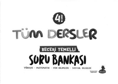 TÜM DERSLER BECERİ TEMELLİ SORU BANKASI Fotokopi.SHOP - Öğrencilerin Marketi!