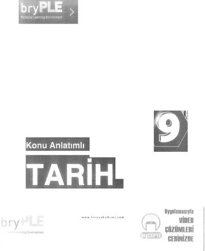 KONU ANLATIMLI TARİH
