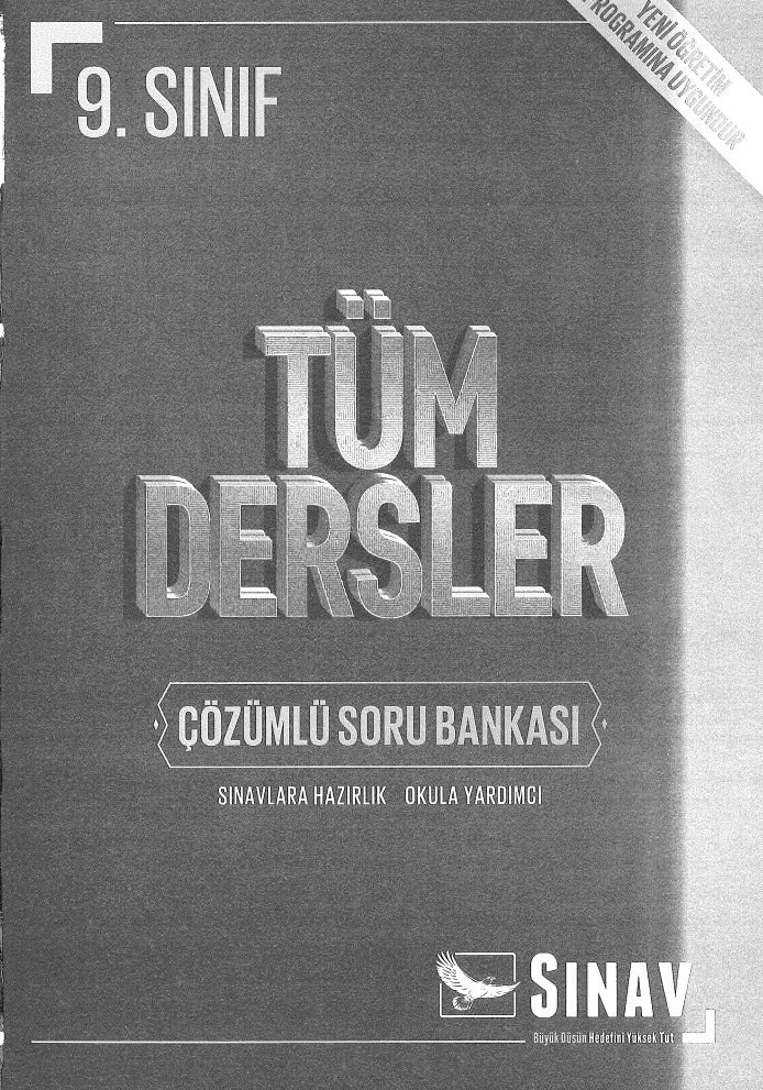 TÜM DERSLER ÇÖZÜMLÜ SORU BANKASI
