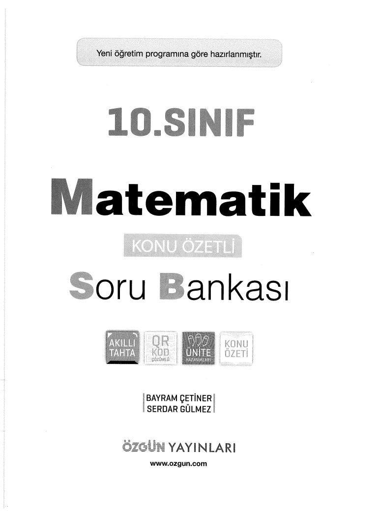 MATEMATİK KONU ÖZETLİ SORU BANKASI