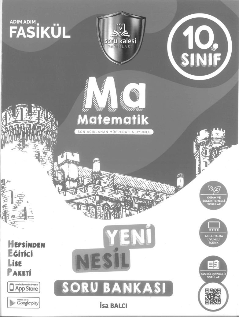 MATEMATİK YENİ NESİL SORU BANKASI ADIM ADIM FASİKÜL