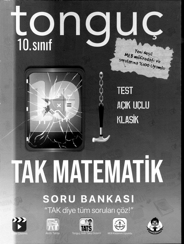 TAK MATEMATİK SORU BANKASI TAK DİYE TÜM SORULARI ÇÖZ