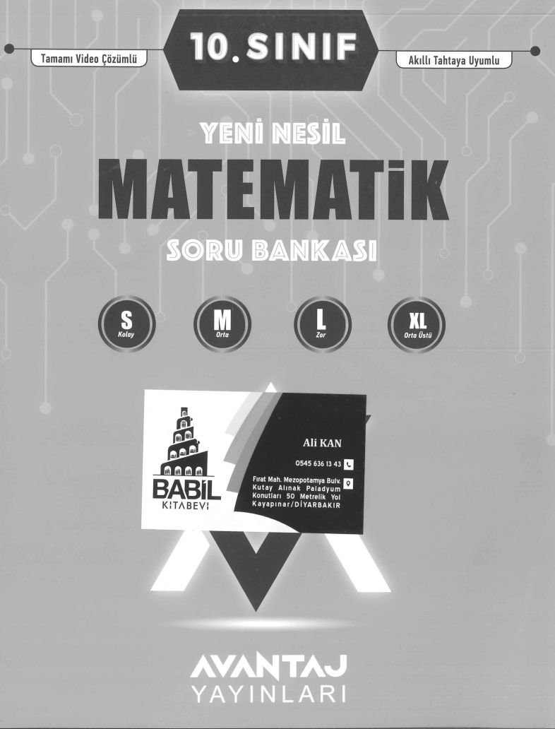 YENİ NESİL MATEMATİK SORU BANKASI