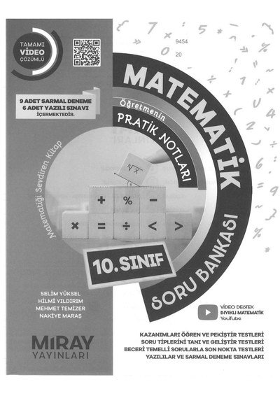 MATEMATİK ÖĞRETMENİN PRATİK NOTLARI SORU BANKASI