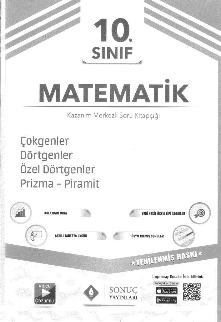 MATEMATİK ÇOKGENLER DÖRTGENLER ÖZEL DÖRTGENLER PRİZMA - PİRAMİT