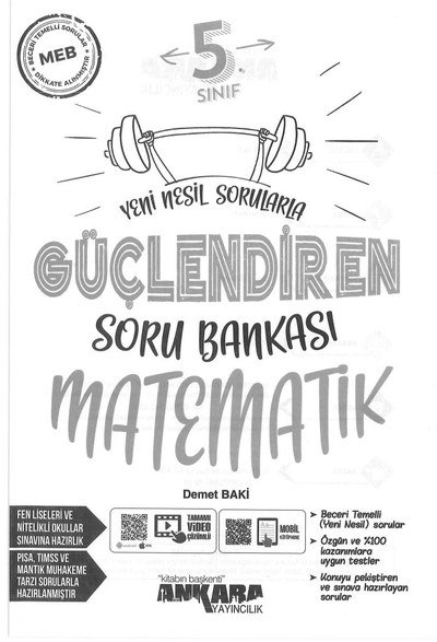 GÜÇLENDİREN SORU BANKASI MATEMATİK Fotokopi.SHOP - Öğrencilerin Marketi!