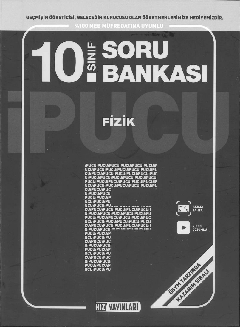 FİZİK SORU BANKASI İPUCU
