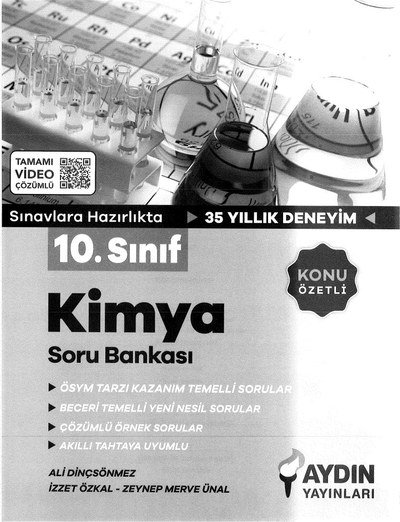 KİMYA SORU BANKASI Fotokopi.SHOP - Öğrencilerin Marketi!