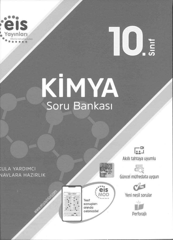 KİMYA SORU BANKASI