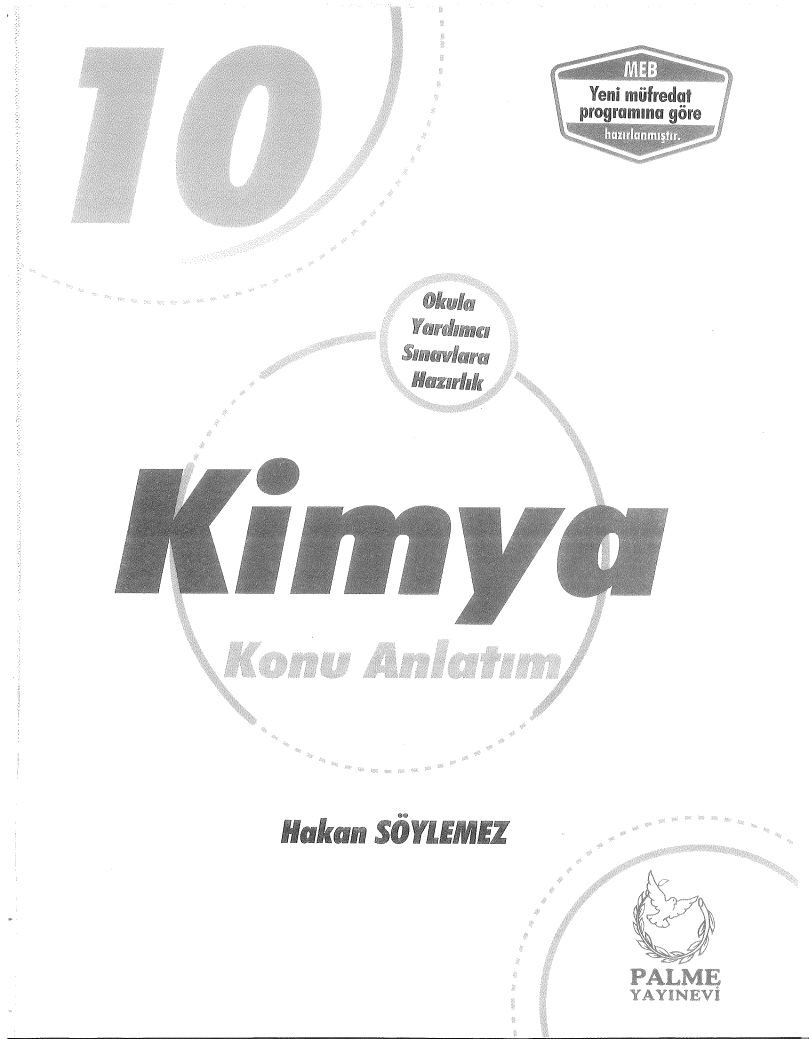 KİMYA KONU ANLATIM