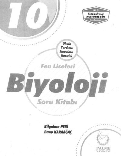 FEN LİSELERİ BİYOLOJİ SORU KİTABI