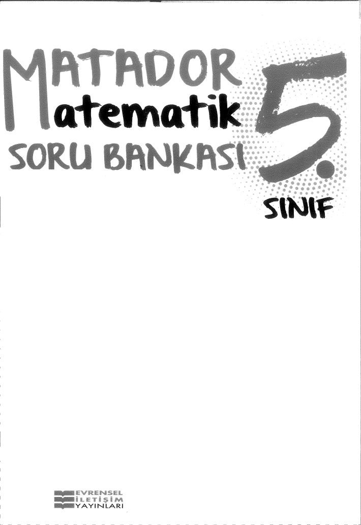 MATADOR MATEMATİK SORU BANKASI