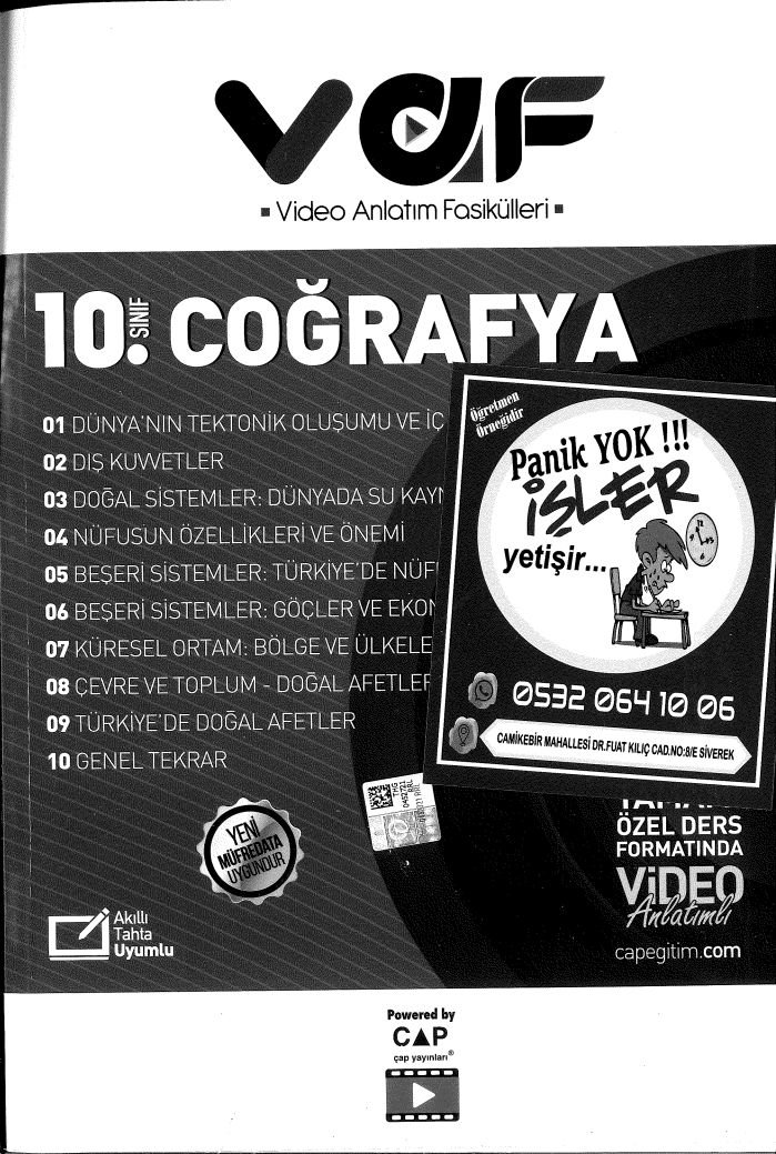 COĞRAFYA VİDEO ANLATIM FASİKÜLLERİ