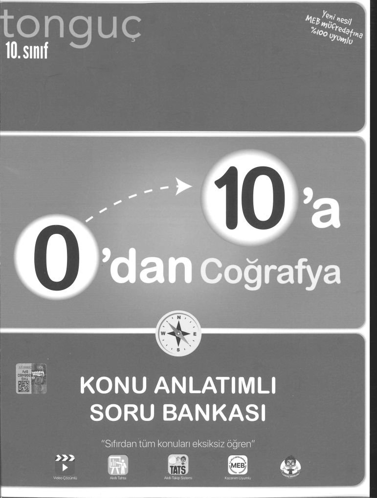 0'DAN 10'A COĞRAFYA KONU ANLATIMLI SORU BANKASI