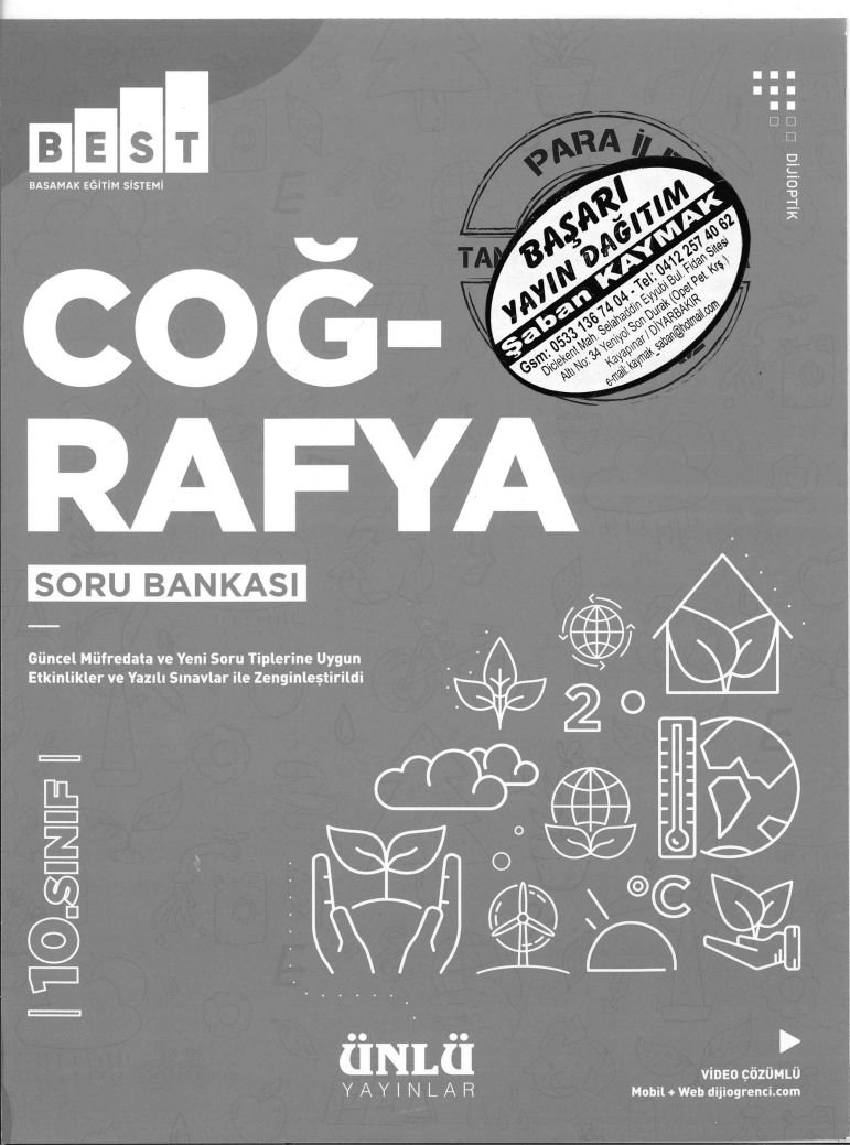 COĞRAFYA SORU BANKASI BEST