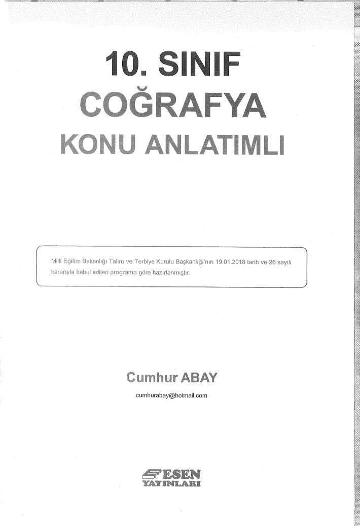 COĞRAFYA KONU ANLATIMLI