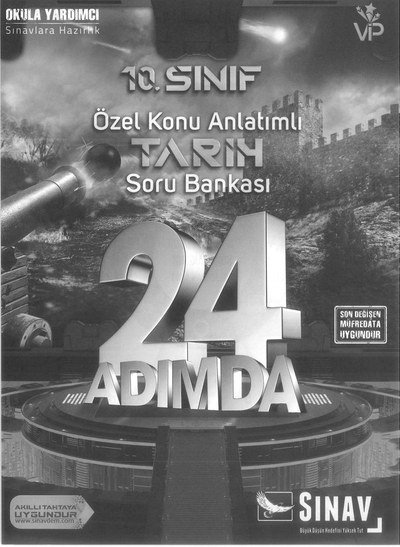 ÖZEL KONU ANLATIMI TARİH SORU BANKASI 24 ADIMDA Fotokopi.SHOP - Öğrencilerin Marketi!